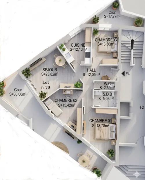 Vente Appartement F2 F3 F4 Alger Draria