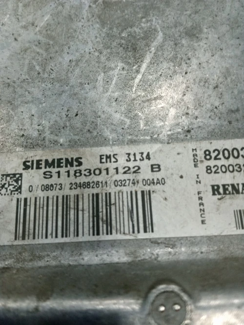 Calculateur Renault 1-2 1-4 1-6