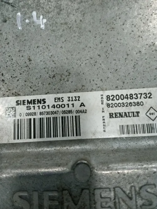 Calculateur Renault 1-2 1-4 1-6
