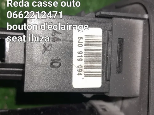 Commande d'éclairage seat ibiza