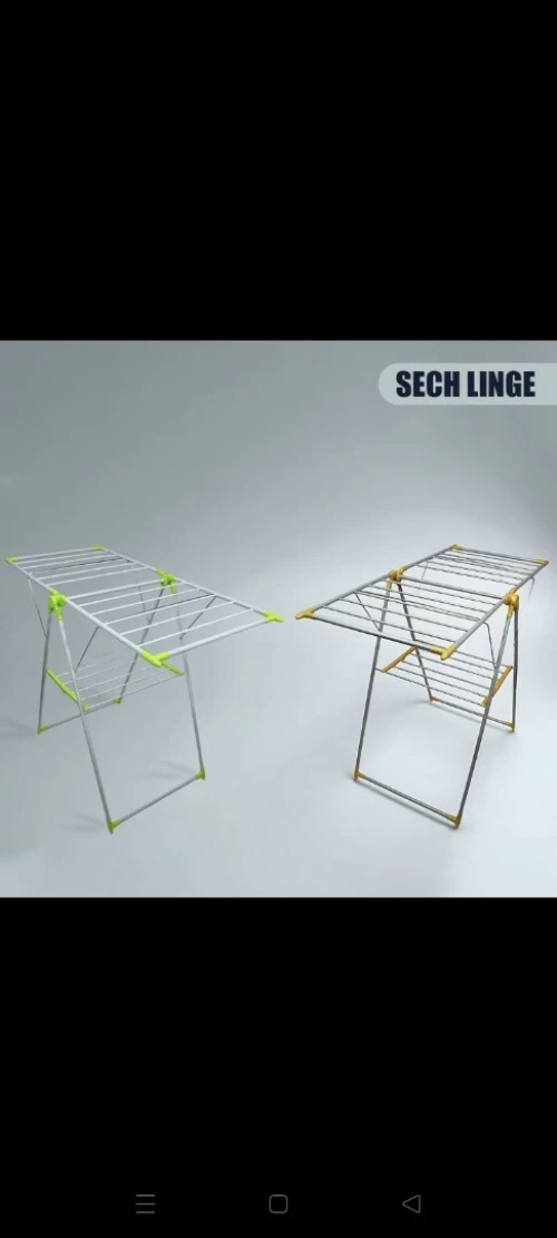 Sèche linge Aluminium A table