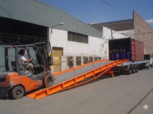 Rampe de chargement mobile (Quai) 8/10/12/15/20 Tonne