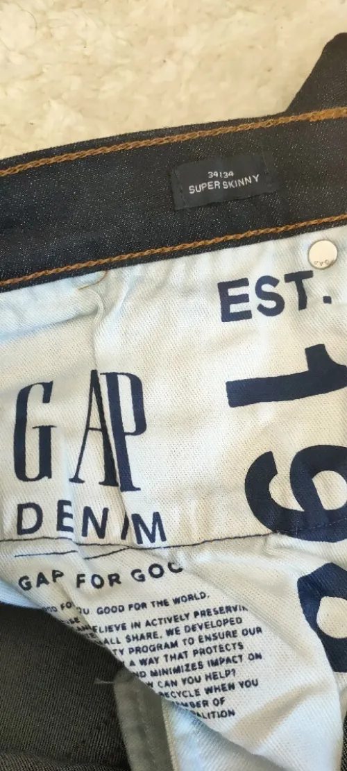 Jeans GAP provenance France 