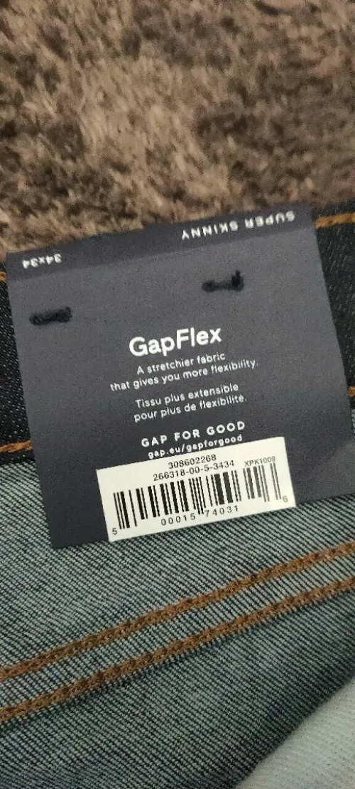 Jeans GAP provenance France 