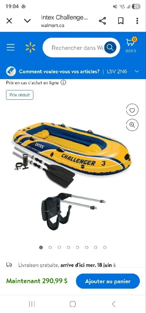 Bateau gonflable et moteur électrique 