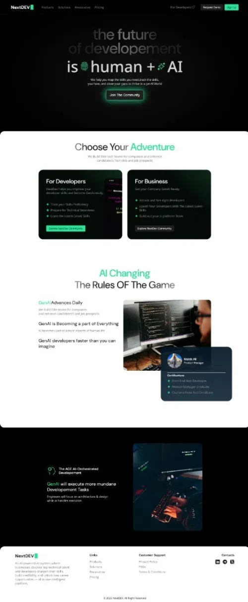 Création de Landing Pages & Sites Web Professionnels