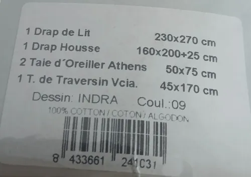 Parure de drep NAFNAF 5 pièces