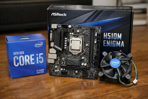 I5 10400f & h510 combo & intel cooler (cpu sans boite)
