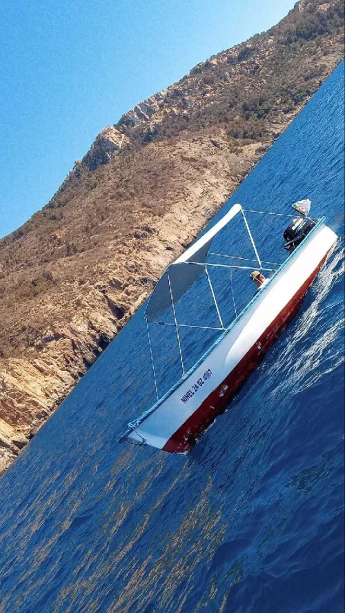 Bateaux de pêche et de plaisance  avec bimini