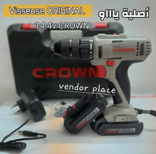  Visseuse Crown 14.4 V double batterie 