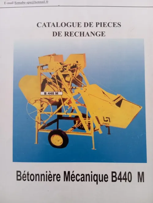 B440 M Bétonnére B440 M 