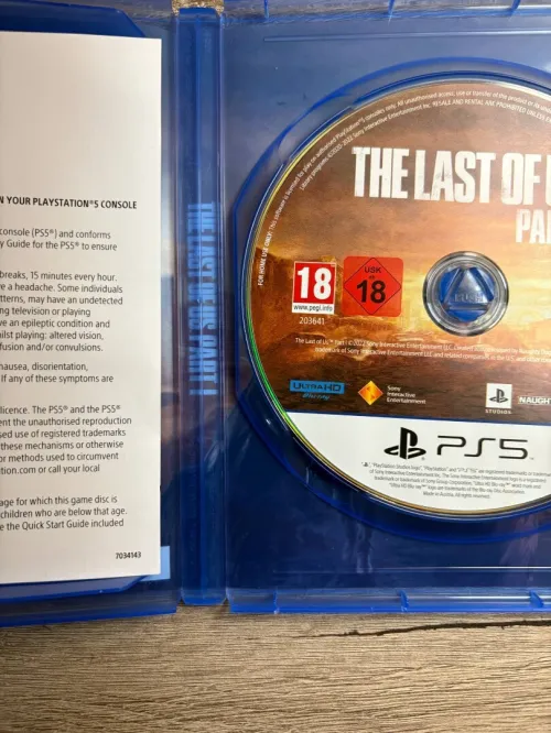 Cd The Last of Part I PS5