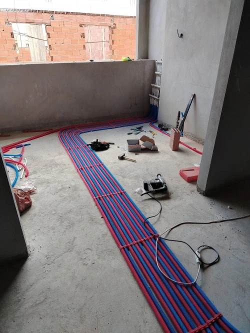 Installation chauffage central