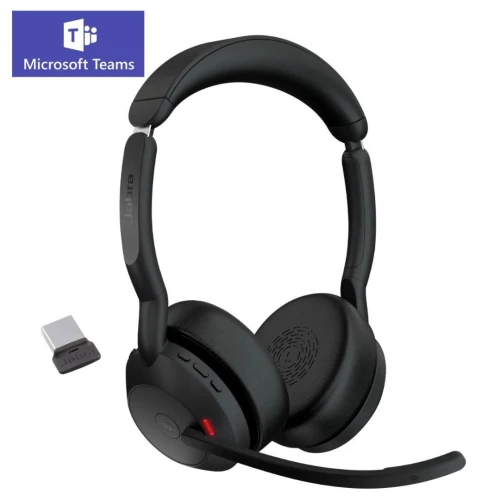 Jabra Evolve2 55 MS stéréo avec dongle USB-A