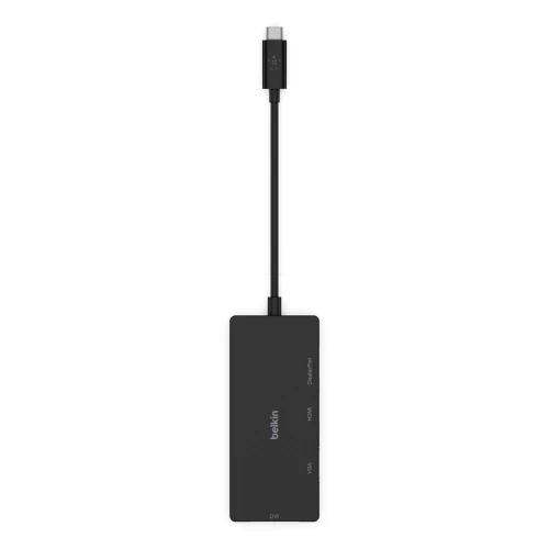 Belkin Adaptateur USB-C avec 1x HDMI 4K, 1x DisplayPort, 1x DVI, 1x VGA