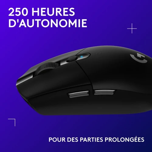 Logitech G G305 Lightspeed Wireless Gaming Mouse (Noir)