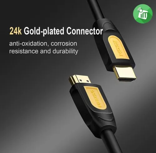 UGREEN 15M HDMI 1.4 Cable Male to Male High Speed Round 1080P@60Hz Full HD