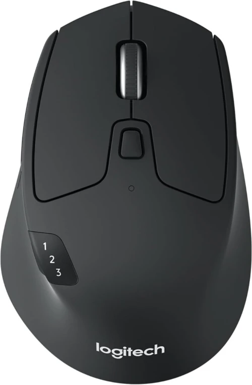 Logitech M720 Triathlon Souris Sans Fil Multidispositif, Bluetooth Récepteur USB, 1000 PPP, 6 B
