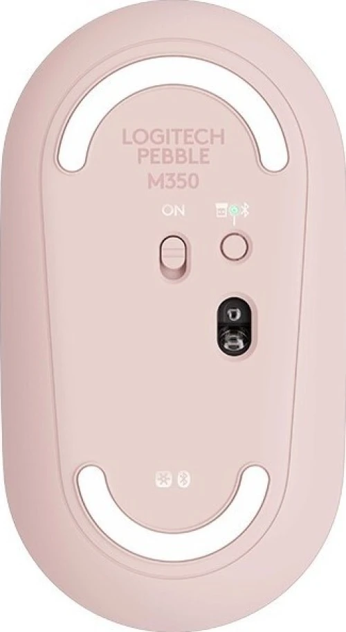 Logitech Pebble M350 Bluetooth Wireless Mouse, rose