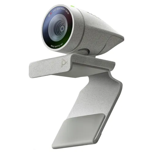 Poly P5 hp Webcam Full HD 1080p avec microphone intégré et optique haut de gamme.