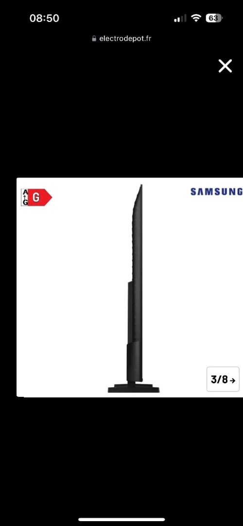Télé Samsung 55 pouces