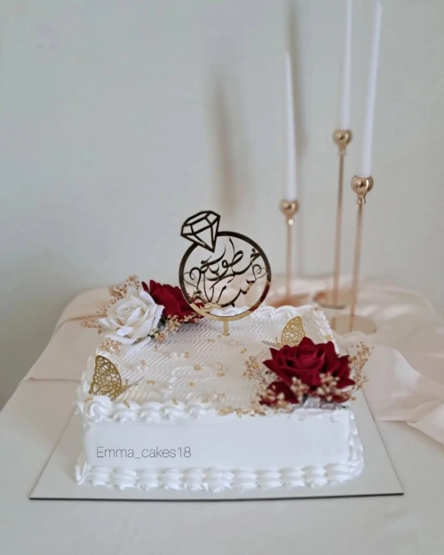 اتوصيل مجاني لكل البلديات في جيجل كعكة الاعراس /عيد الميلاد / خطبة  انطلاقا من 12000 دج/6000 دج