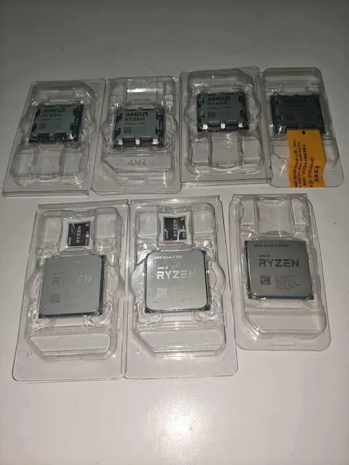 amd ryzen 5 et 7  tray dispo 