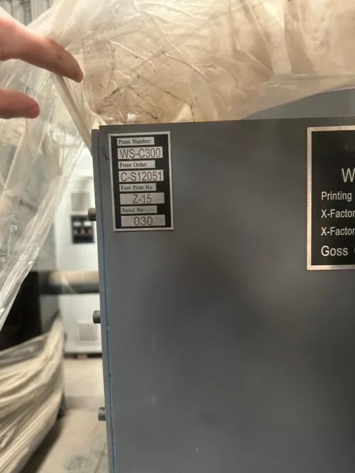 Goss Machine à imprimer offset (ws-300)