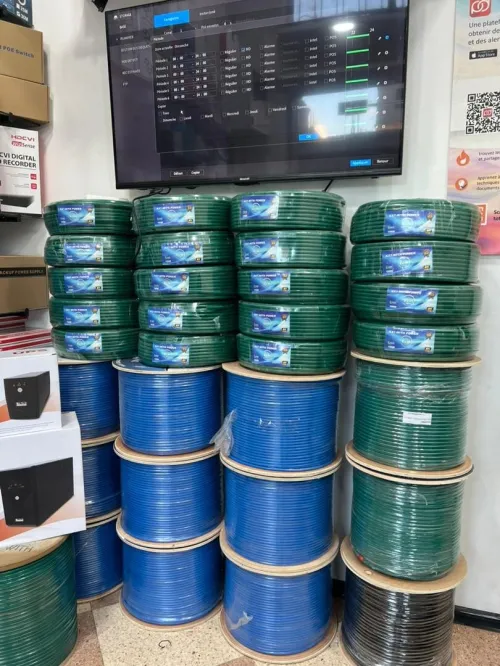 Cable Reseau Draka 400Mhz Cat6 4 Paires