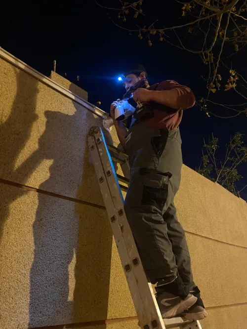 Installation de caméras de surveillance avec autorisation