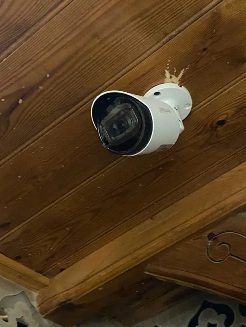 Installation de caméras de surveillance avec autorisation