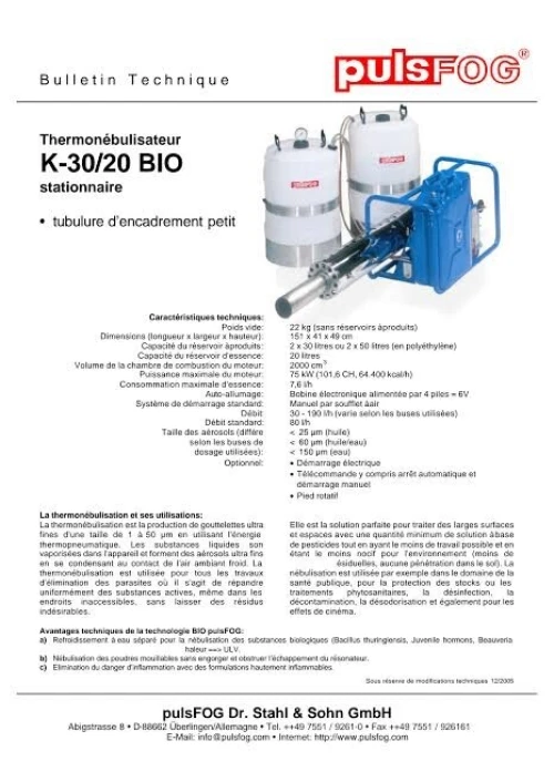 Thermonébulisateur