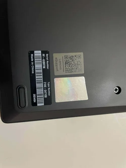 Lenovo ThinkPad T14 Gen 4 avec 1345U, Xe Graphics G7