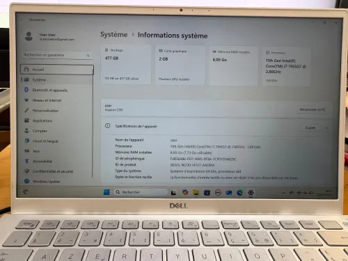 DELL Inspiron 13 série 5000 - N5301