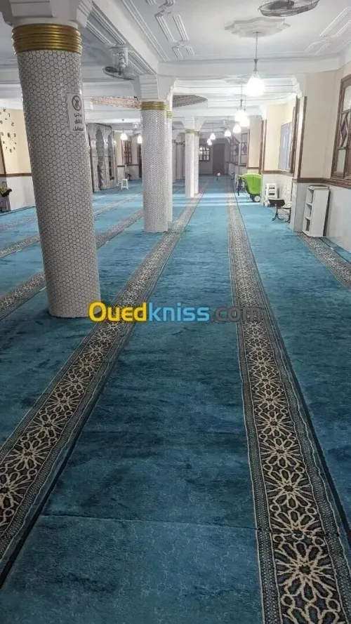 Lavage tapis غسيل سجاد المساجد