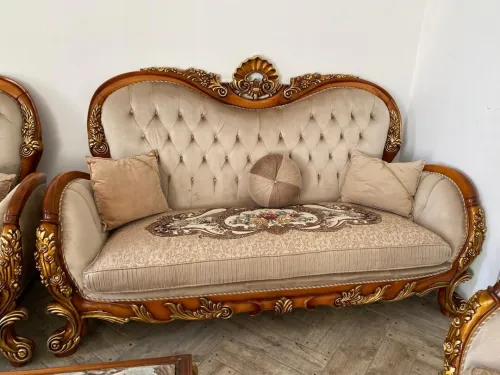 Salon égyptien hêtre 