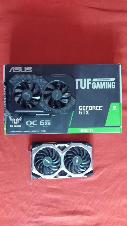 Carte graphique msi Gtx 1660 super & 1660 ti