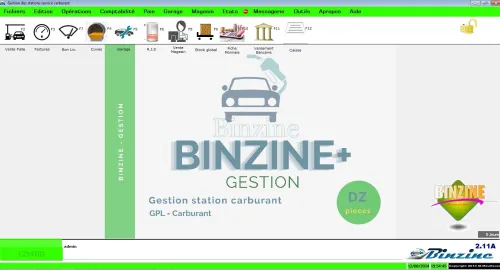 Gestion station (BINZINE+)