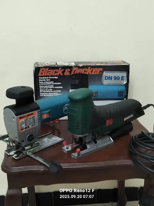 Scie sauteuse Black&decker et parkside Original 