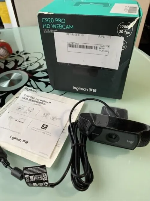 WEBCAM Logitech C920 HD Pro Full HD 1080p Avec Deux Microphones