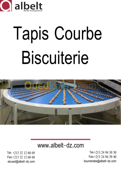 Bande alimentaire en PVC 