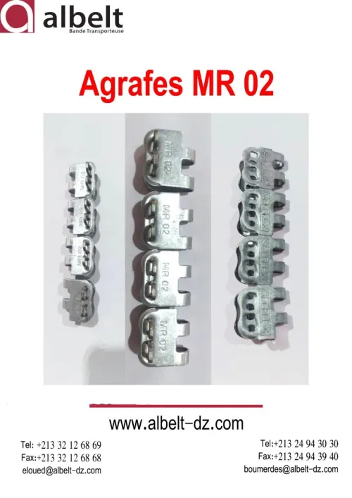 Agrafes MR 02 