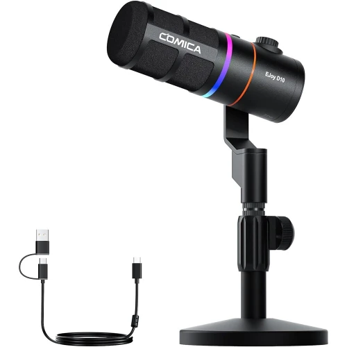 Pack Microphone Sans-Fil COMICA EJOY D10 PRO COMBO