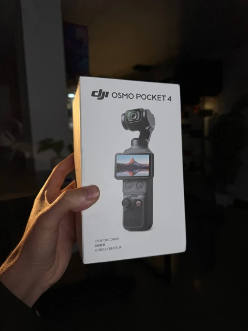 CAMÉRA D'ACTION DJI OSMO POCKET 4 COMBO