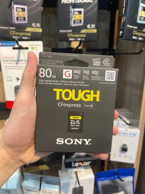 CARTE MEMOIRE SONY TOUGH G CFE TYPE-A 80GB