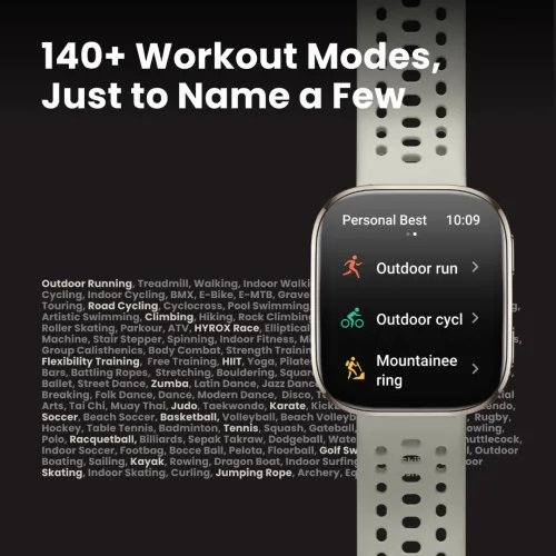Smartwatch AMAZFIT BIP 6 ( Disponible Sur Stone / Blush Pink / Charcoal )