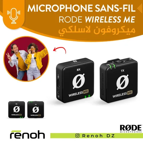 Microphone Sans-Fil RODE WIRELESS ME Pour Interview 