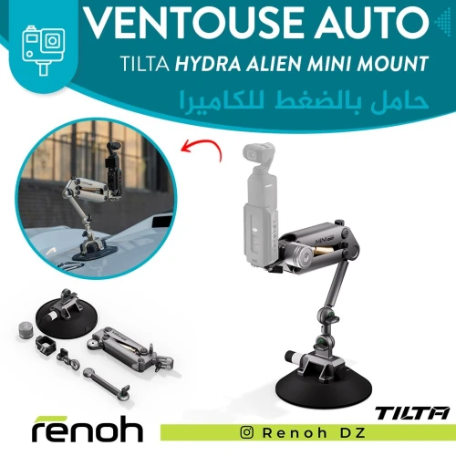 Ventouse Auto TILTA HYDRA ALIEN MINI Mounting System