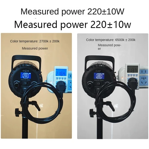 Kit Eclairage Studio ET-300-S ( 200W / Bi-Color ) ( 60x90cm )