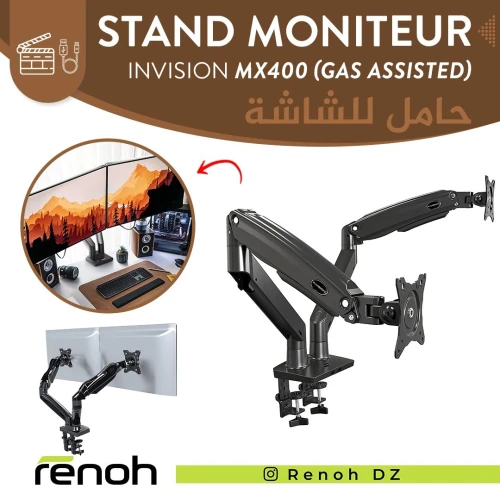 Support moniteur invesion mx400